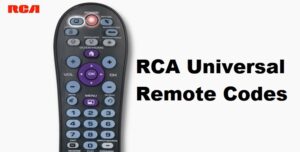 RCA universal remote codes