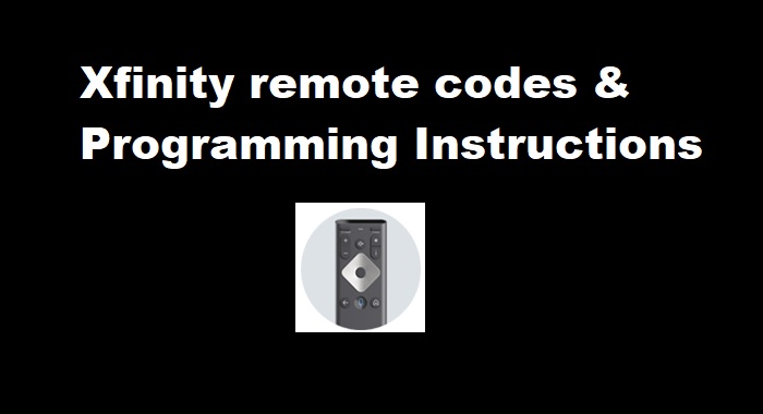 Comcast Xfinity remote codes list and programming instructions